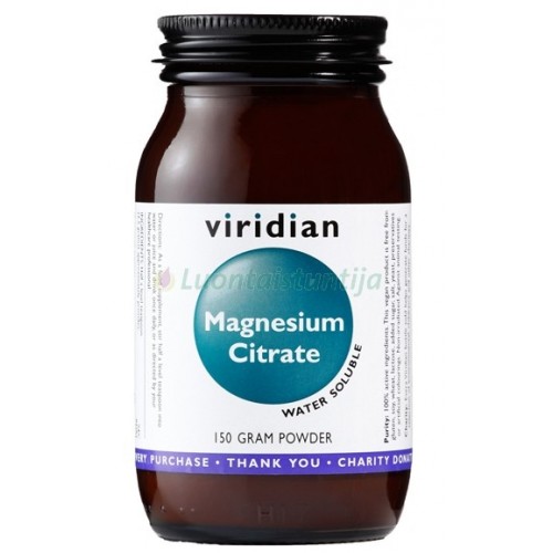 Viridian Magnesium Citrate jauhe 150g